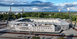 Stadion po dokončení