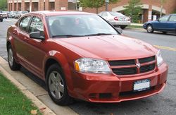 2008 Dodge Avenger SE (US)