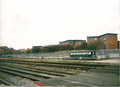 A picture of Banbury station's sideings. The picture is date stamped.