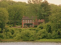 A view from across the West Branch Susquehanna River