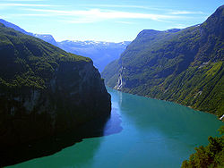 Vue du Geirangerfjord.