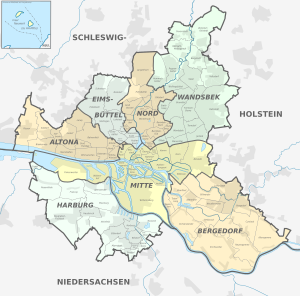 Boroughs of Hamburg