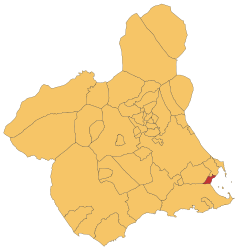 Los Alcázares – Mappa