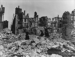 Ruines à Coutances.