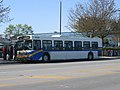 A regular TransLink bus, at a layover at Richmond Centre. (Running route #403)