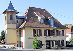 Skyline of Bourbach-le-Bas