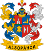 Alsópáhok – znak