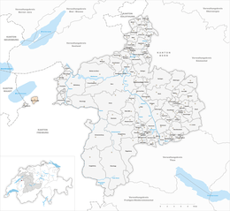 Münchenwiler - Localizazion