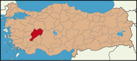 Localisation de Afyonkarahisar (province)