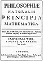 Philosophiae Naturalis Principia Mathematica , Newton, 1610