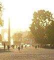 Tuileries' aed - tagaplaanil Luxori obelisk ja Triumfikaar.