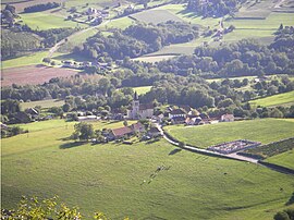 A general view of Verel-de-Montbel