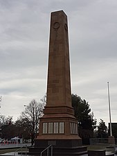 Ashburton war memorial (July 2021)