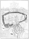 Plan of the Siege with positions of guns