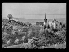 Walzenhausen, Reformierte Kirche, Teilaussenansicht, 1910