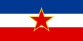 Bandera de la RFS de Yugoslavia