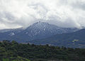 Mount Umunhum is occasionally dusted with snow