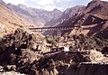 Le pont Verrugas près de Matucana.