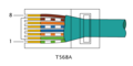 RJ-45 TIA-568A left