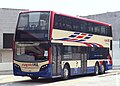 Image 100A Rapid KL Alexander Dennis Enviro500 during a test run in Cheras, Malaysia. (from Double-decker bus)