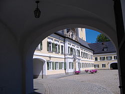 Skyline of Kühbach