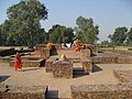 Gandhakuti, emplacement de la hutte de Gautama à Jetavana