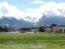 Skyline of Valdez