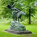 Valkyrie (1908) skulptur af Stephan Sinding.