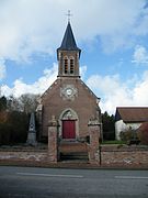 Le clocher de l'église Saint-Michel.