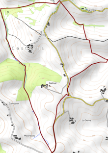 Carte topographique