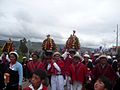 Festival du solstice Inti Raymi à Chibuelo en Équateur.