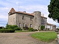 Bâtiment central, vu du sud-ouest.