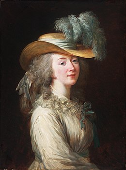 Madame du Barry. Élisabeth Vigée Le Brunin maalaus vuodelta 1781.