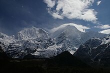 Montagnes englacées.