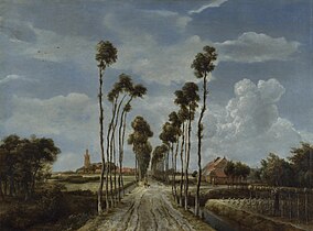 Meyndert Hobbema - Avenyen ved Middelharnis (1689)