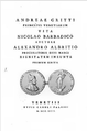 Niccolò Barbarigo (1534-1579)