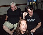 From left: Richard Bowser of Violent Apathy, Scott Boman of the Degenerates and Spite, and John Brannon of Negative Approach.