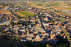 Skyline of Cavour