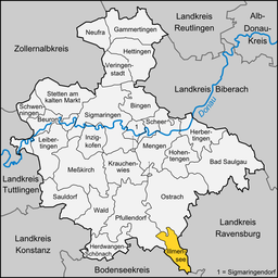 Illmensee i Landkreis Sigmaringen