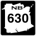 Route 630 marker