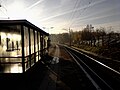 Station Nuth in 2011, blik zuidwaarts gericht