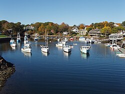 View from Perkins Cove Drawbridge