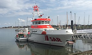 Seenotkreuzer ERNST MEIER-HEDDE im Hafen Wittdün