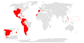 Image 36Map of territories that were once part of the Spanish Empire (from History of Spain)