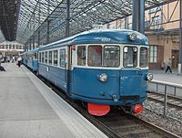 Dm7 railbus, "lättähattu" in Finland