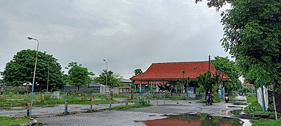 Gerbang masuk terminal & pelabuhan