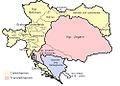 Map of Austro-Hungarian Empire (1914)