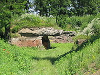 Um bunker nas cercanias do forte