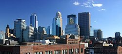 Downtown seen from the North Loop