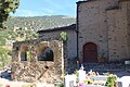 Conjurador ruiné de l'église Saint-André, Olette, Pyrénées-Orientales, France.